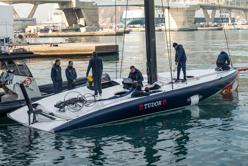 Alinghi Red Bull Racing - AC40 - Day 3 - February 15, 2023 - photo © Alex Carabi / America's Cup