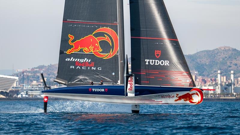 Alinghi Red Bull Racing - AC40 - Day 3 - February 15, 2023 - photo © Alex Carabi / America's Cup