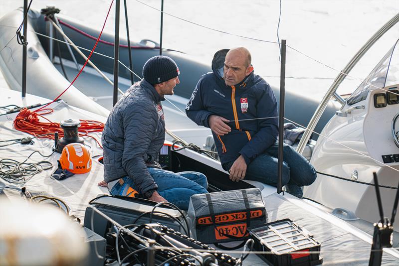 Athena - AC40-2 - INEOS Britannia - AC40 - Day 2 -  February 15, 2023 - photo © Ugo Fonolla / America's Cup