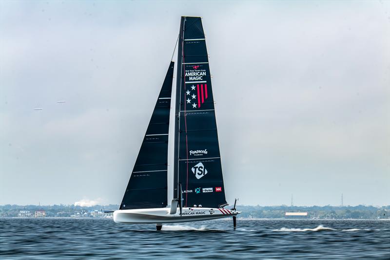  American Magic - AC40 - Day 9 - March 1, 2023 - photo © Paul Todd/America's Cup