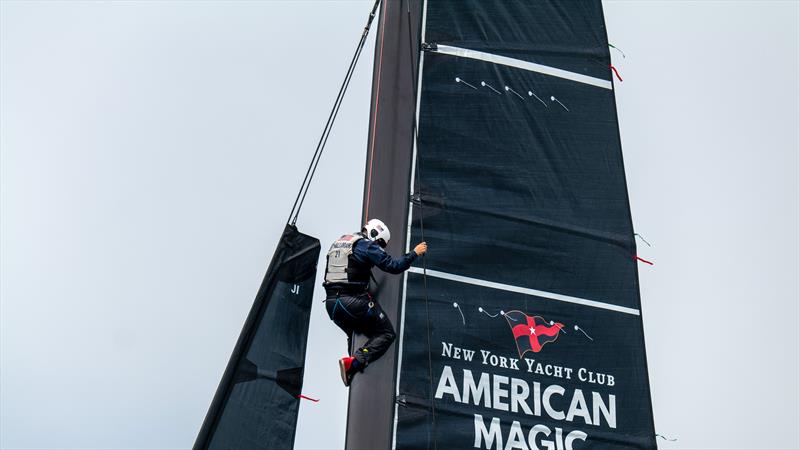  American Magic - AC40 - Day 9 - March 1, 2023 - photo © Paul Todd/America's Cup