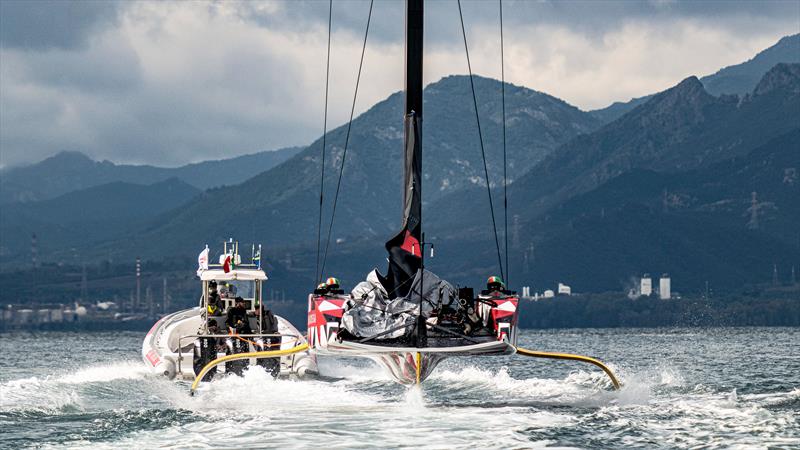 Luna Rossa Prada Pirelli -  LEQ12 - Day 36 - March 2, 2023 - Cagliari - photo © Ivo Rovira / America's Cup