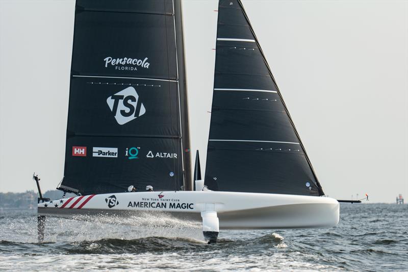  American Magic - AC40 - Day 4 -  March 8, 2023 - photo © Paul Todd/America's Cup