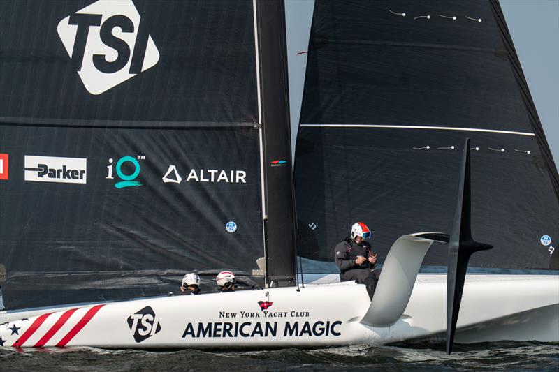  American Magic - AC40 - Day 4 -  March 8, 2023 - photo © Paul Todd/America's Cup