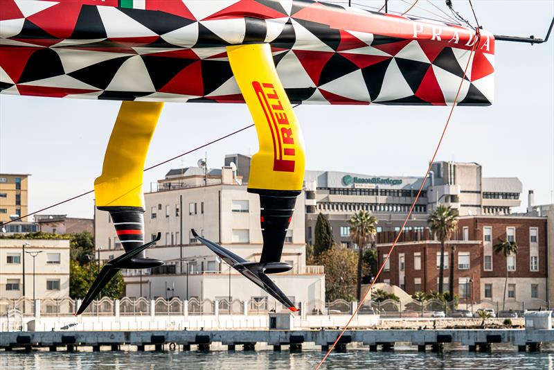 Luna Rossa Prada Pirelli - LEQ12 - Day 38 - March 9, 2023 - Cagliari - photo © Ivo Rovira / America's Cup