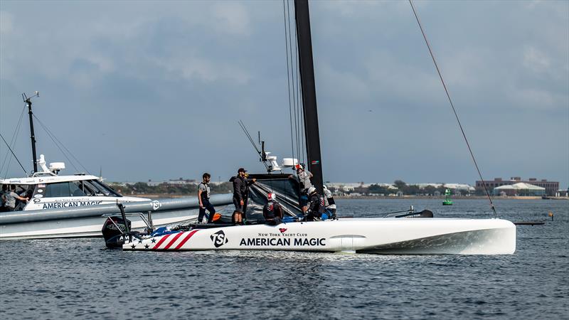 American Magic - AC40 - Day 5 - March 9, 2023 - photo © Paul Todd/America's Cup