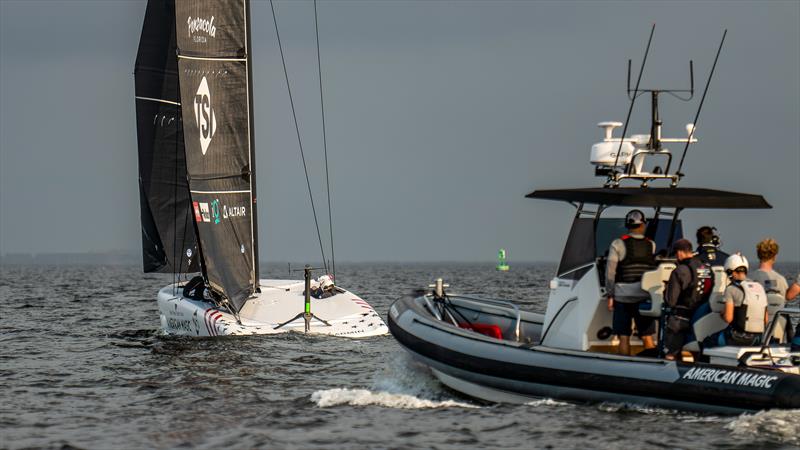 American Magic - AC40 - Day 5 - March 9, 2023 - photo © Paul Todd/America's Cup