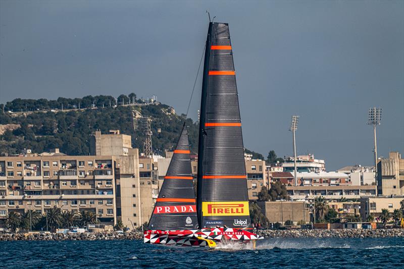  Luna Rossa Prada Pirelli -  LEQ12 - Day 39 - March 10, 2023 - Cagliari - photo © Ivo Rovira / America'sCup