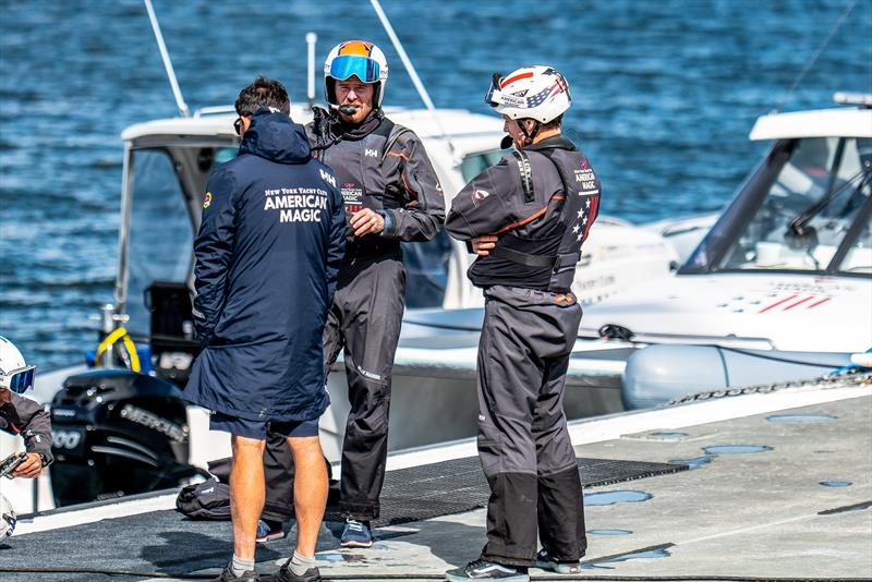 American Magic - AC40 - Day 6 -  March 13, 2023 - photo © Paul Todd/America's Cup