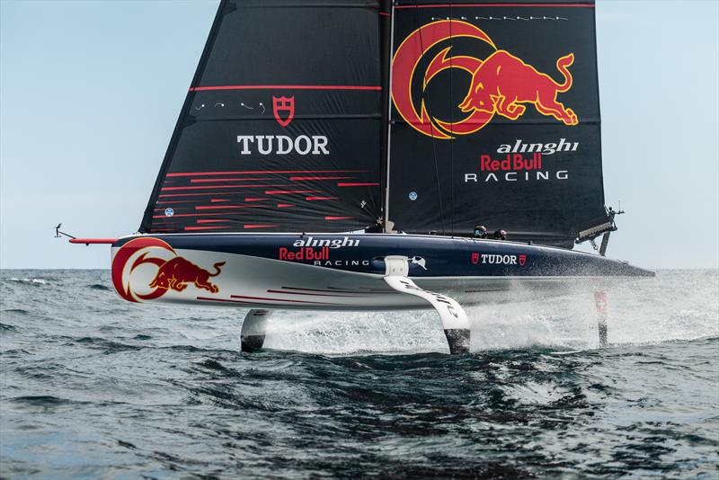 AC40 OD - Alinghi Red Bull Racing - April 17, 2023 - Barcelona - Day 19 - photo © Alex Carabi / America's Cup