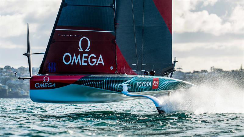 Emirates Team New Zealand - AC40 - Day 5, May 16, 2023 - photo © Adam Mustill/America's Cup