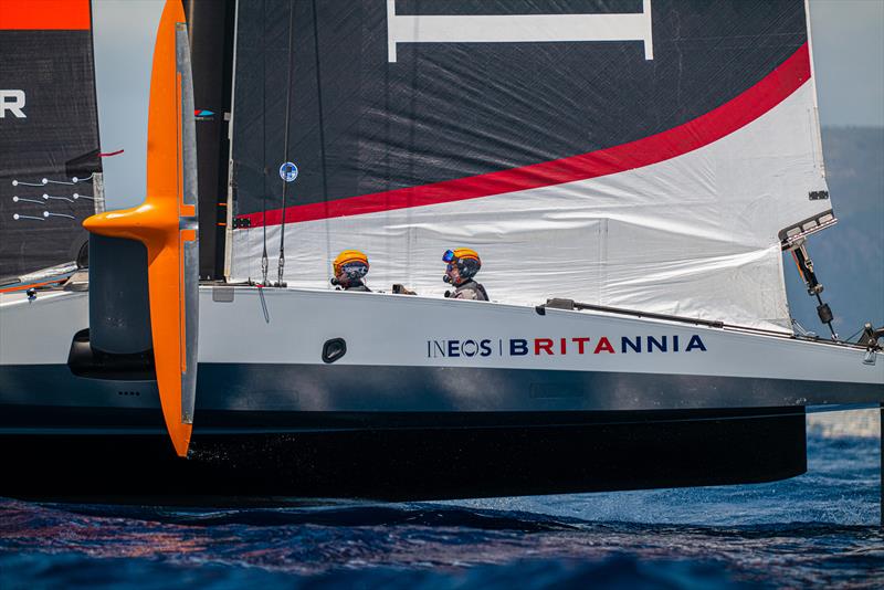 INEOS Britannia Team - Day 49 - T6 (LEQ12) - May 17, 2023 photo copyright Ugo Fonolla / America's Cup taken at Royal Yacht Squadron and featuring the AC40 class