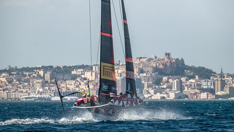 Luna Rossa Prada Pirelli -  LEQ12 - Day 49 - May 17, 2023 - Cagliari photo copyright Ivo Rovira / America's Cup taken at Circolo della Vela Sicilia and featuring the AC40 class