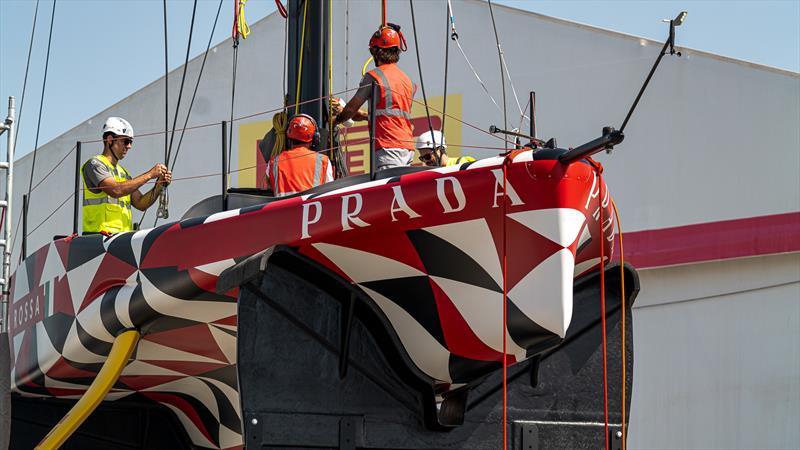 Luna Rossa Prada Pirelli -  LEQ12 - Day 61 - May 23, 2023 - Cagliari photo copyright Ivo Rovira / America's Cup taken at Circolo della Vela Sicilia and featuring the AC40 class