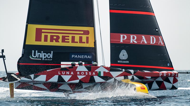 Luna Rossa Prada Pirelli -  LEQ12 - Day 61 - May 23, 2023 - Cagliari photo copyright Ivo Rovira / America's Cup taken at Circolo della Vela Sicilia and featuring the AC40 class