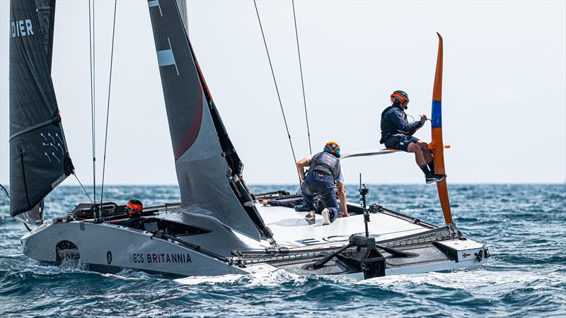 INEOS Britannia Team - Day 60 - T6 (LEQ12) - June 13, 2023 photo copyright Ugo Fonolla / America's Cup taken at Royal Yacht Squadron and featuring the AC40 class