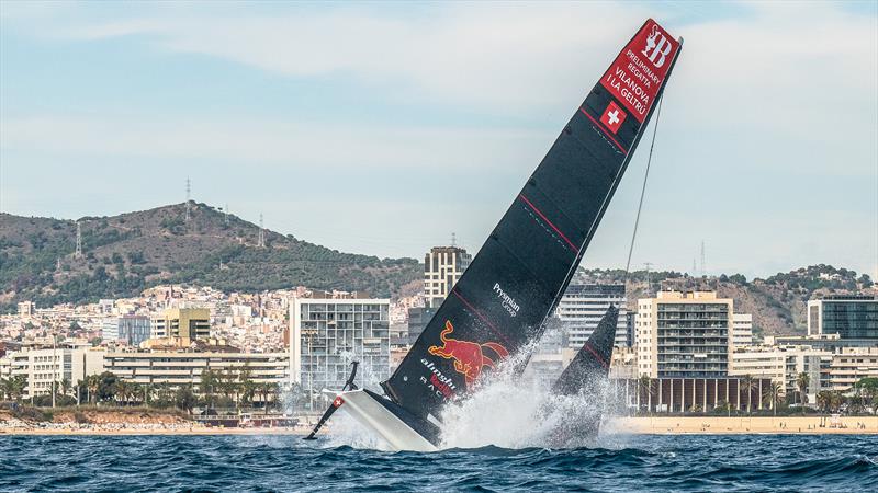 Alinghi REd Bull Racing - AC40 - Day 6 - Barcelona - September 18, 2023 - photo © Alex Carabi / America's Cup