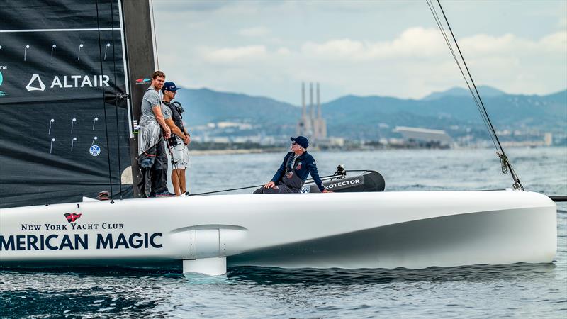 American Magic - AC40 - Day 65 - Barcelona - September 20, 2023 - photo © Paul Todd/America's Cup