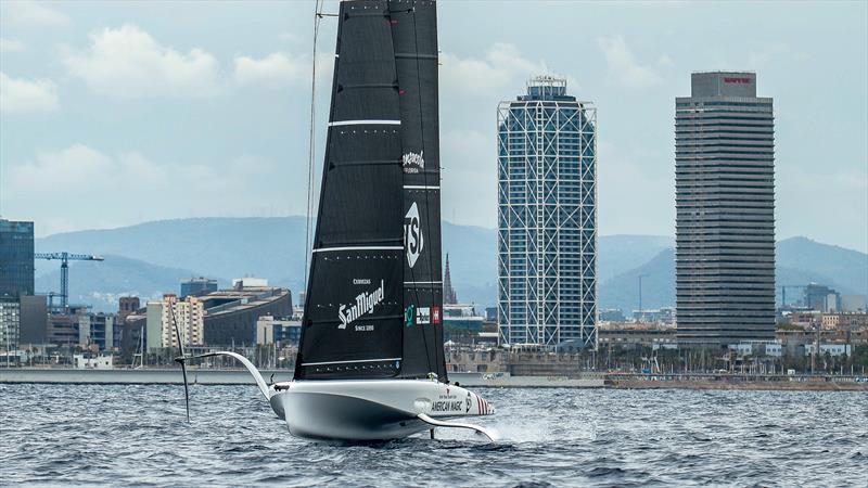 American Magic - AC40 - Day 64 - Barcelona - September 19, 2023 - photo © Paul Todd/America's Cup