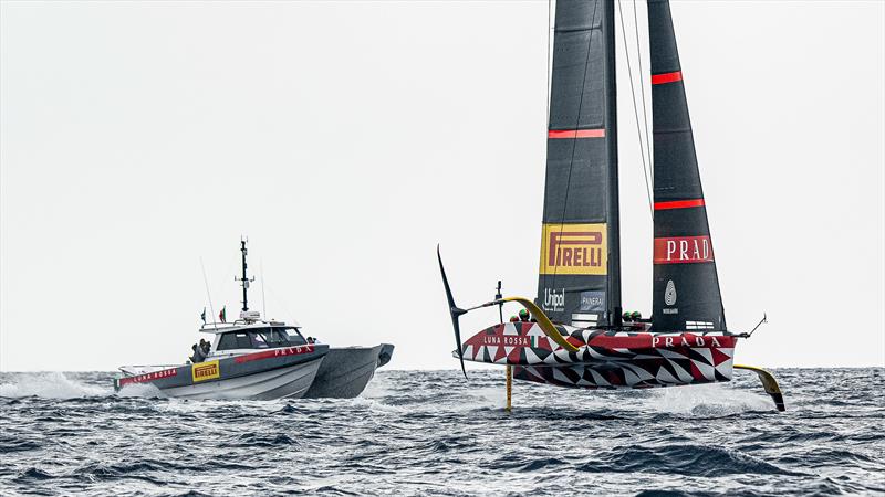 Luna Rossa - LEQ 12 - Day 95 - Cagliari - November 7, 2023 photo copyright Ivo Rovira / America's Cup taken at Circolo della Vela Sicilia and featuring the AC40 class