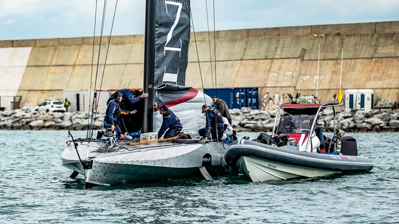 INEOS Britannia - LEQ 12 - Day 81 - Barcelona - November 10, 2023 photo copyright Paul Todd/America's Cup taken at Royal Yacht Squadron and featuring the AC40 class