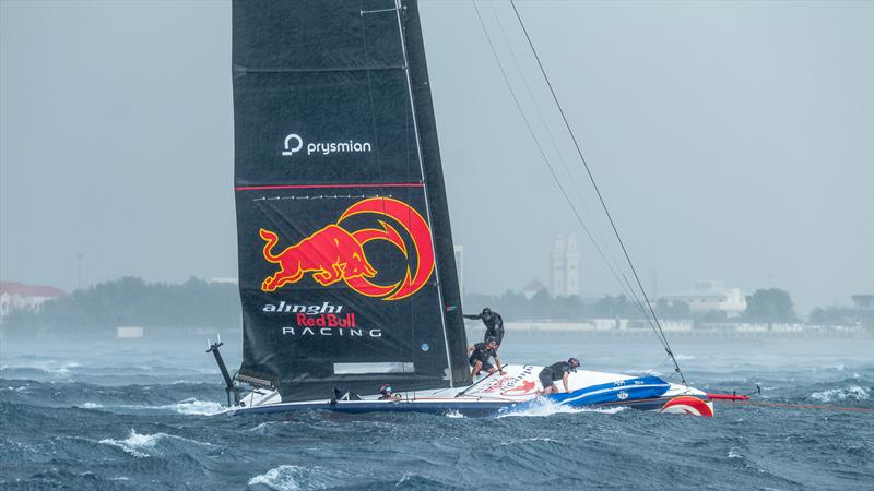 Alinghi Red Bull Racing -  AC40 - Day 60 - Jeddah - November 10, 2023 photo copyright Alex Carabi / America's Cup taken at  and featuring the AC40 class