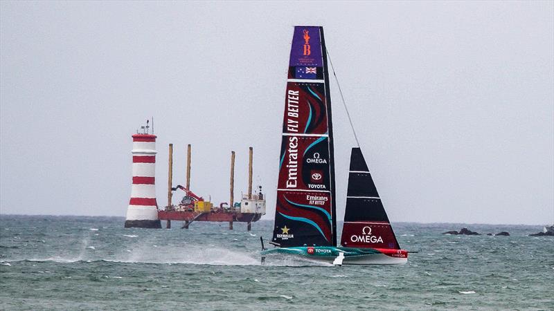 Emirates Team New Zealand - AC40 - Day 44 - Auckland - November 17, 2023 photo copyright Richard Gladwell - Sail-World.com/nz taken at Royal New Zealand Yacht Squadron and featuring the AC40 class