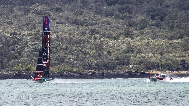 Emirates Team New Zealand - AC40 - Day 44 - Auckland - November 17, 2023 photo copyright Richard Gladwell - Sail-World.com/nz taken at Royal New Zealand Yacht Squadron and featuring the AC40 class