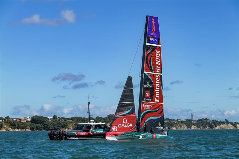 Emirates Team New Zealand - AC40 - Day 46 - Auckland - November 21, 2023 - photo © Sam Thom/America's Cup