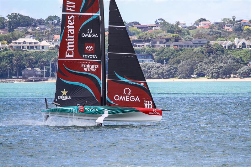 Emirates Team New Zealand - AC40 - Day 46 - Auckland - November 21, 2023 - photo © Richard Gladwell - Sail-World.com/nz