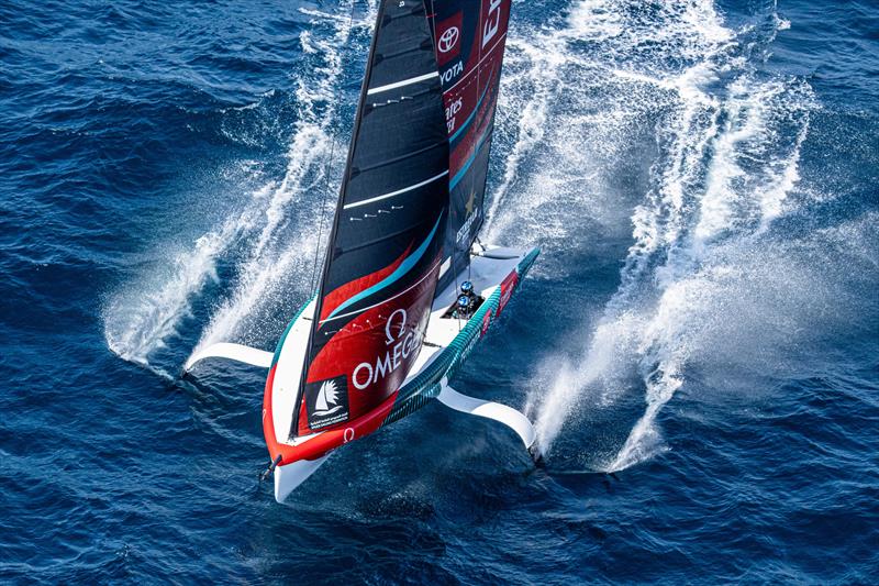 Practice session - Jeddah, Saudi Arabia - November 28, 2023 photo copyright America's Cup Media taken at Jeddah Yacht Club and featuring the AC40 class