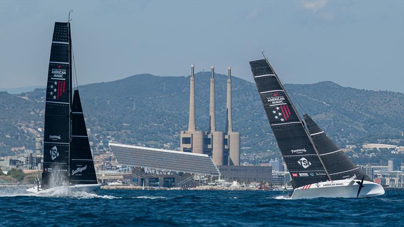 American Magic - AC40 - Day 117 - April 24, 2024 - Barcelona photo copyright Job Vermeulen / America's Cup taken at New York Yacht Club and featuring the AC40 class