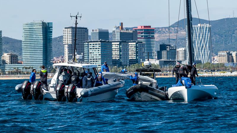 American Magic - AC40 - Day 117 - April 24, 2024 - Barcelona - photo © Job Vermeulen / America's Cup