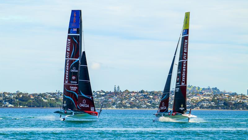 Emirates Team New Zealand - AC40- LEQ12 - Day 79 - May 22, 2024 - Auckland - photo © Sam Thom/America's Cup