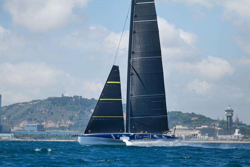 Artemis Racing - (SWE) AC40 - June 14, 2024 - Barcelona - photo © Alex Carabi / America's Cup