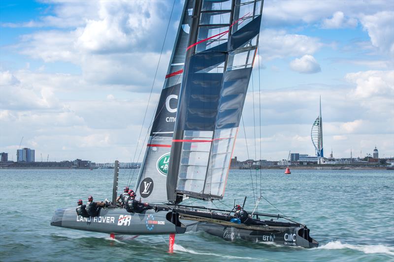 Land Rover BAR's Test boat 1 has been  donated to the Classic Boat Museum in Cowes - photo © Harry KH / Land Rover BAR