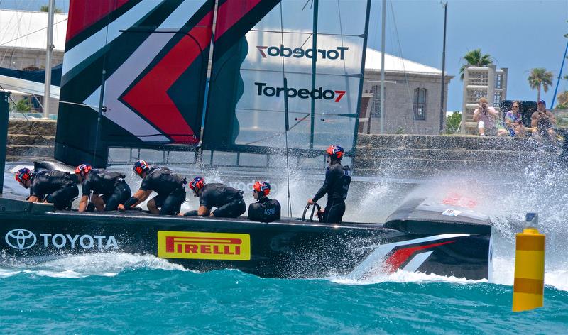 Fans in Auckland will get close up views of the America's Cup racing photo copyright Scott Stallard taken at Royal Bermuda Yacht Club and featuring the AC50 class