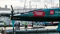 Back end - Emirates Team New Zealand- AC75 - Day 3 - April 15, 2024 - Auckland