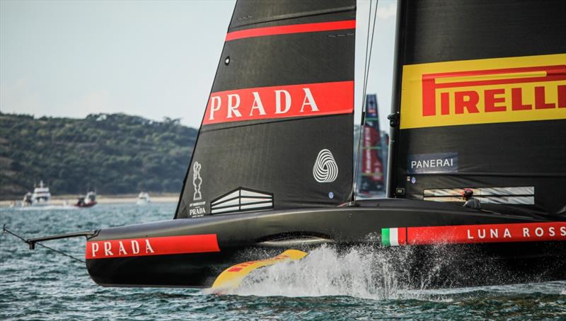 America's Cup match day 5 - Luna Rossa Prada Pirelli photo copyright ACE / Studio Borlenghi taken at Royal New Zealand Yacht Squadron and featuring the AC75 class