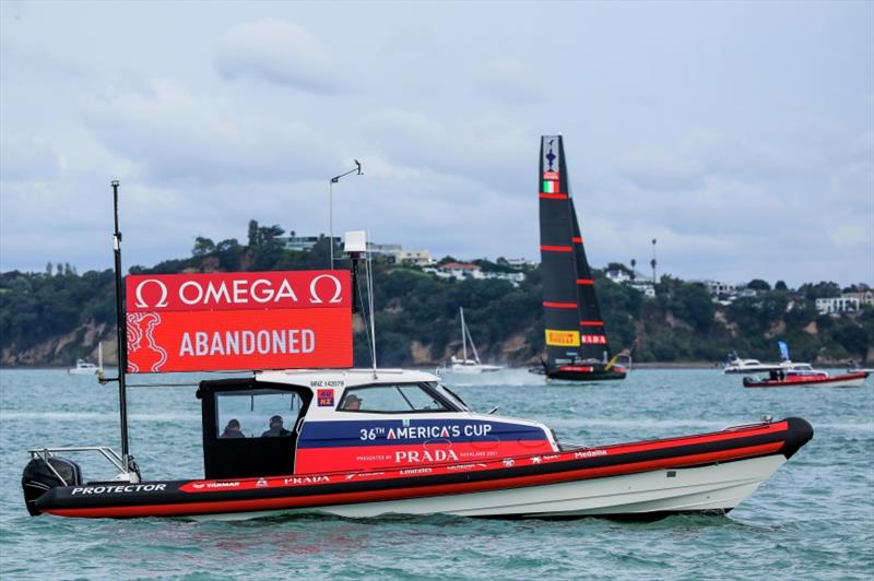 America's Cup match day 6 - out of time to hold race 10 - photo © ACE / Studio Borlenghi