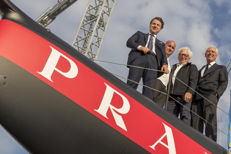 Luna Rossa Prada Pirelli - launching AC75 - Cagliari, Sardinia - October 2, 2019 - photo © Carlo Borlenghi