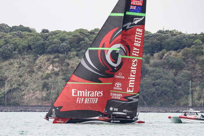 Emirates Team New Zealand's Te Aihe, Waitemata Harbour, November 6, 2019 - photo © Richard Gladwell / Sail-World.com