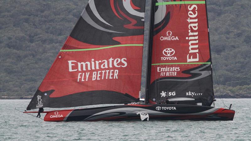 Emirates Team New Zealand's Te Aihe, Waitemata Harbour, November 6, 2019 - photo © Richard Gladwell / Sail-World.com