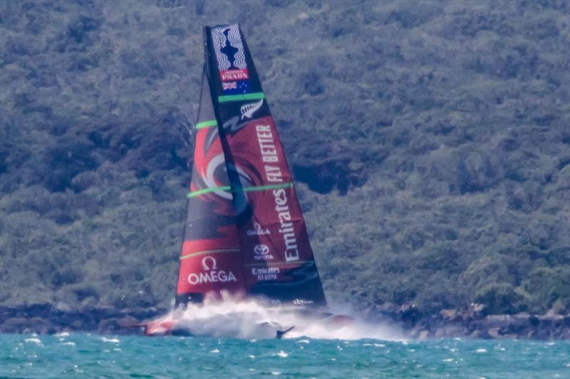 Emirates Team New Zealand's Te Aihe, Waitemata Harbour, November 7, 2019 - photo © Richard Gladwell / Sail-World.com