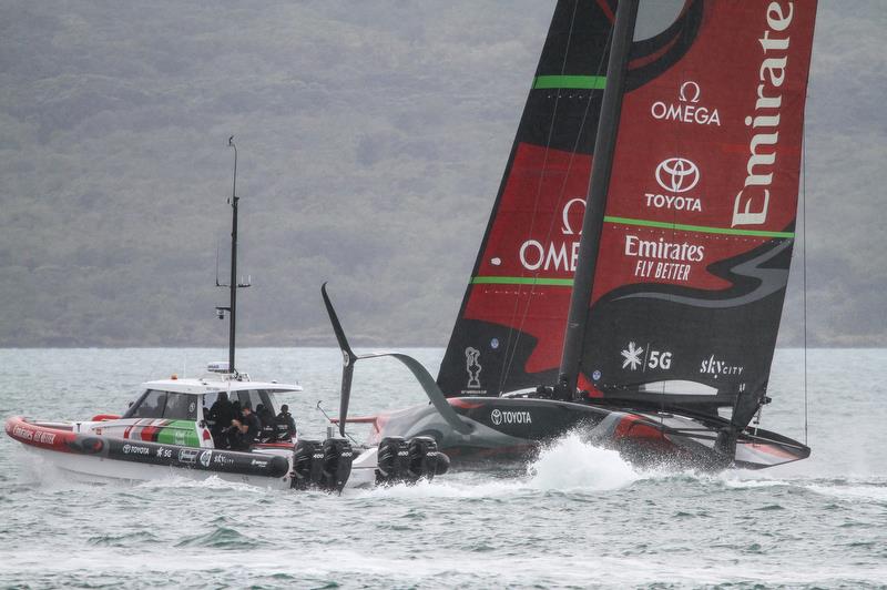 Emirates Team New Zealand - Waitemata Harbour - November 20, 2019 - photo © Richard Gladwell / Sail-World.com