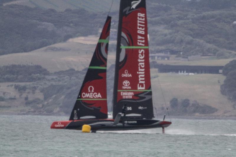 Emirates Team New Zealand - January 8, 2020 photo copyright Richard Gladwell / Sail-World.com taken at Royal New Zealand Yacht Squadron and featuring the AC75 class