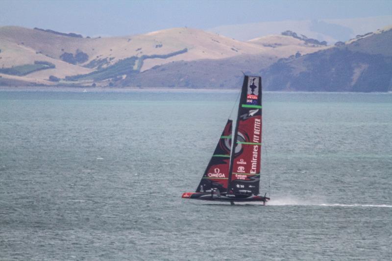 Emirates Team New Zealand in virtually the  landlocked 'The Paddock' - January 8, 2020 - photo © Richard Gladwell / Sail-World.com