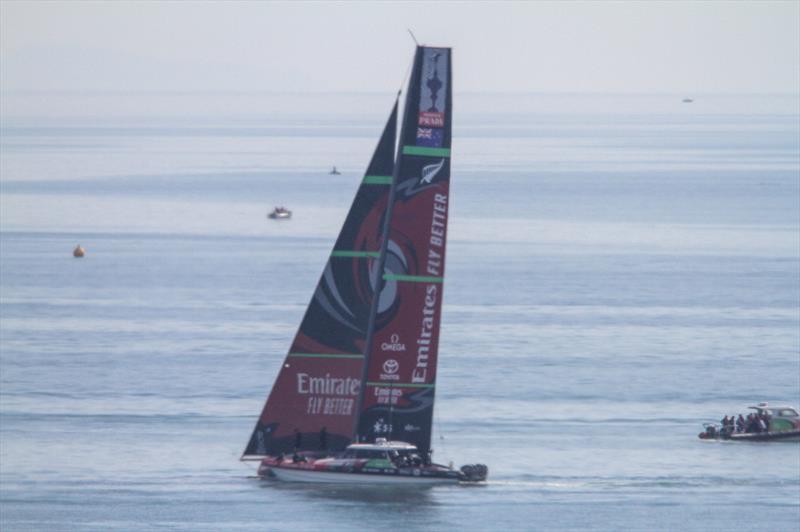 Emirates Team New Zealand - Waitemata Harbour - January 13, 2020 - photo © Richard Gladwell / Sail-World.com