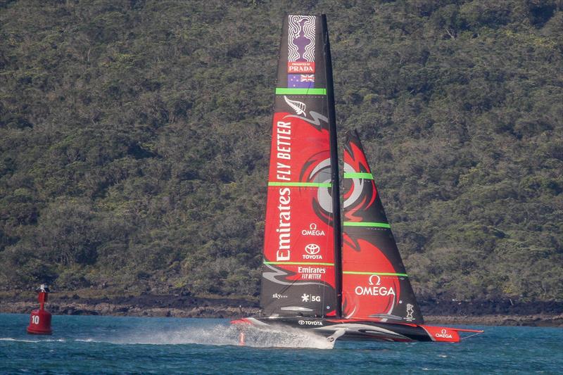 Emirates Team New Zealand - Waitemata harbour - January 15, 2020 - photo © Richard Gladwell / Sail-World.com