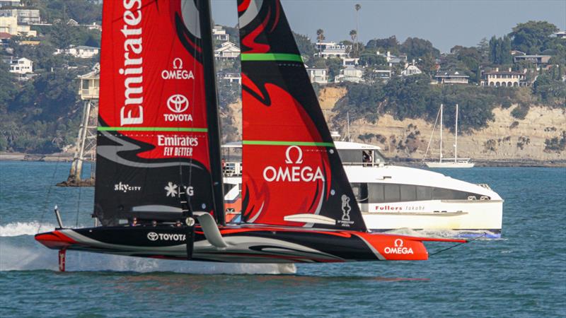 Emirates Team New Zealand - Waitemata harbour - January 15, 2020 - photo © Richard Gladwell / Sail-World.com